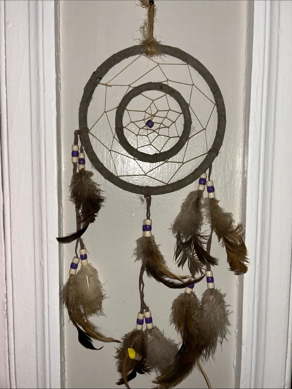 Leather Bead Dream Catchers Lot of 5 Variety Small-Large EUC